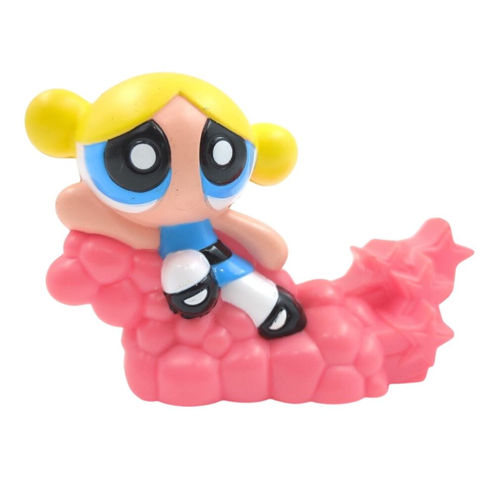 Burger King The Powerpuff Girls Bubbles Pink Cloud Racer Fast Food Toy 2000